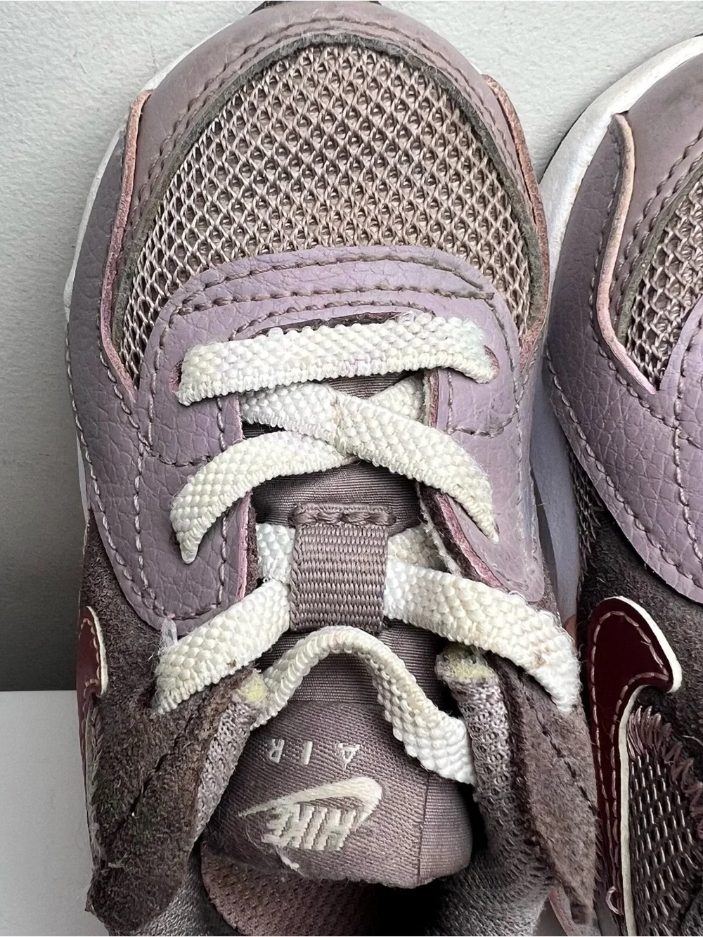 Nike Toddler Air Max Mauve Pink & Gray Sneakers